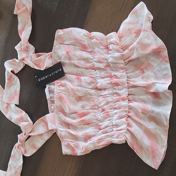 NWT Paper Crane Top - Picture 1 of 4